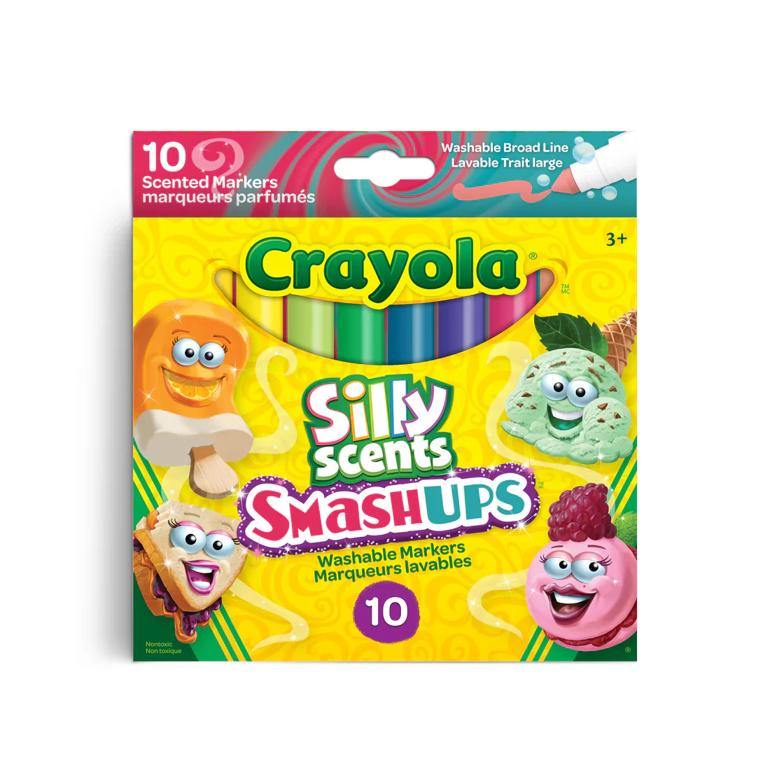 10 crayons feutre lavable parfumés de Crayola – Image 2