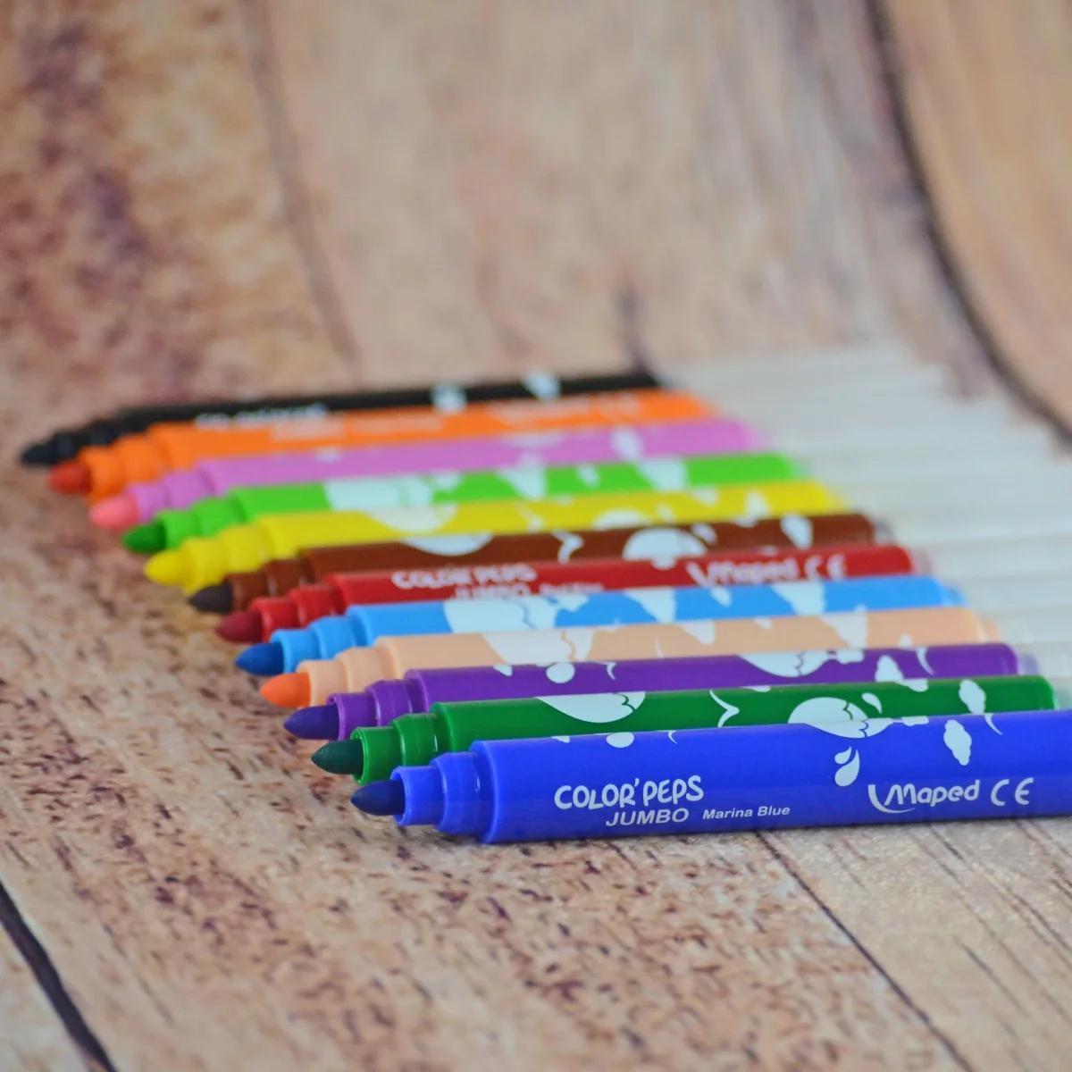 12 crayons feutres large lavables de Maped – Image 5