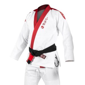 Kimono BJJ Venum x Assassin’s Creed Shadows Blanc/Rouge