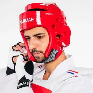 Casque de Taekwondo et Karate FUJIMAE Hyperfoam couleur