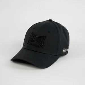 Casquette Metal Boxe Broderie 3D - Noir