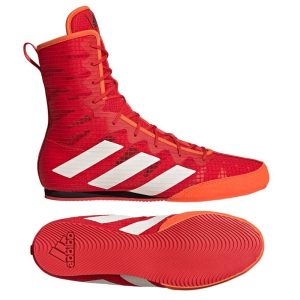 Chaussures de Boxe Anglaise Adidas Box Hog IV Rouge (ADIGW1403)