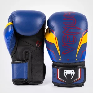 Gants de Boxe Venum Elite Evo - Bleu/Jaune