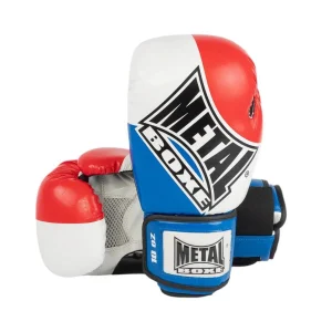 Gants de Compétition Metal Boxe France Tricolore - MB221A