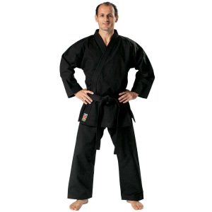 Kimono de karate noir compétition - Kwon
