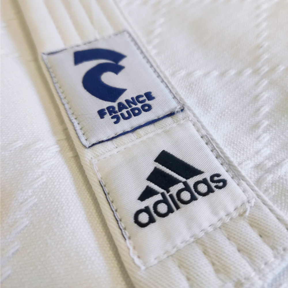 Kimono de Judo adidas Club - France Judo - J350SMU – Image 3