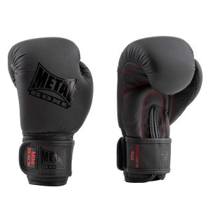 Gants de Boxe Enfant Metal Boxe - Mini Black