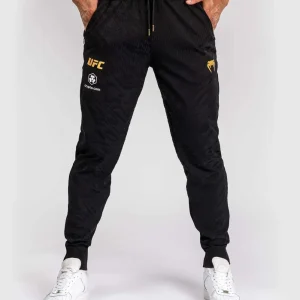 Pantalon de survêtement UFC Fusion by Venum Authentic Fight Night - Champion Noir/Or