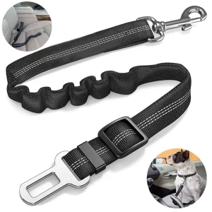 Ceinture  de sécurité pour chien en voiture - Chez vous en 5 jours