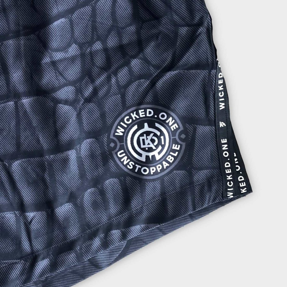 Short de MMA ELEMENT Wicked One - CAÏMAN Noir – Image 5