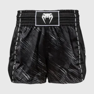 Venum Rapid Muay Thai Shorts Noir/Gris – Légèreté & Liberté de mouvement