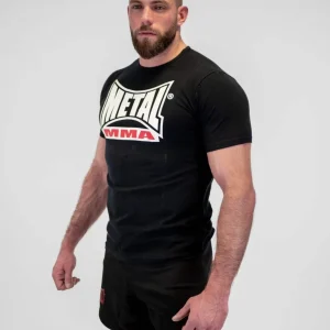 T-shirt MMA Visual - Metal Boxe - Noir