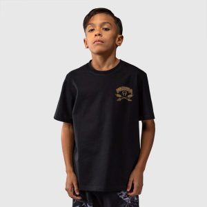 T-shirt enfant Venum Wolf Atak - Noir/Gris
