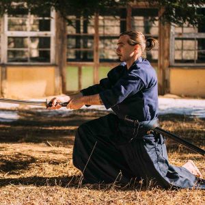 Veste, Keikogi Kendo Training FUJIMAE Bleu - 112115
