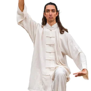 Veste de Kung Fu en Lin FUJIMAE - 10642