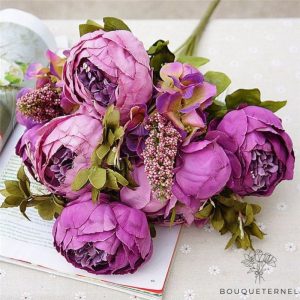Bouquet de Pivoine Artificiel