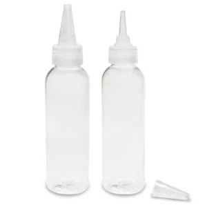 2 bouteilles à presser de 120ml pour la gouache