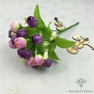 Composition de Fleurs Artificielles pour Tombe