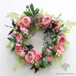 Couronne Mortuaire Rose