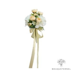 Fleurs de Deuil avec Ruban