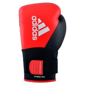 Gants de Boxe HYBRID 250 adidas - Rouge/Noir