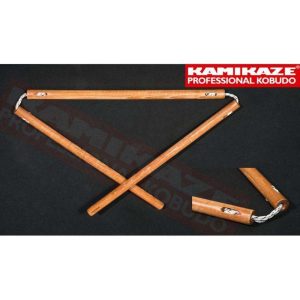 Sansetsukon, nunchaku tri-baton corde Kamikaze