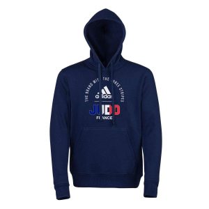 Sweat à capuche Adidas France Judo National Line