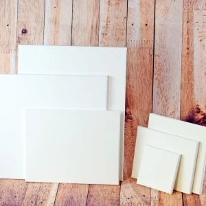 Toiles grandeurs variées - monter sur un cadre en bois