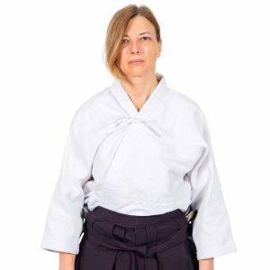 Veste Aïkido Femme FUJIMAE Training – Coupe féminine